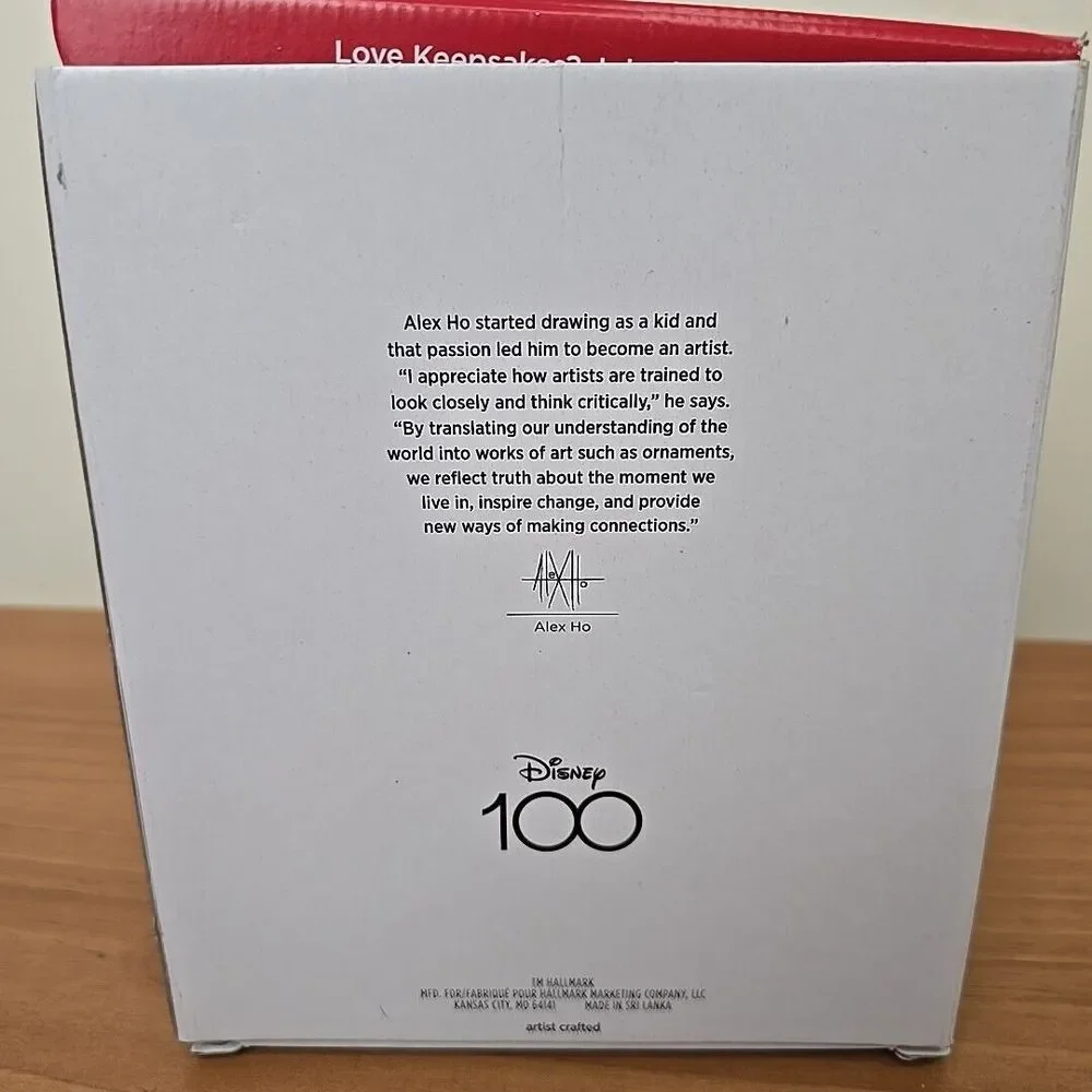 Hallmark Keepsake Ornament 2023 Pixar And Princesses Disney‎ 100 Years Of Wonder